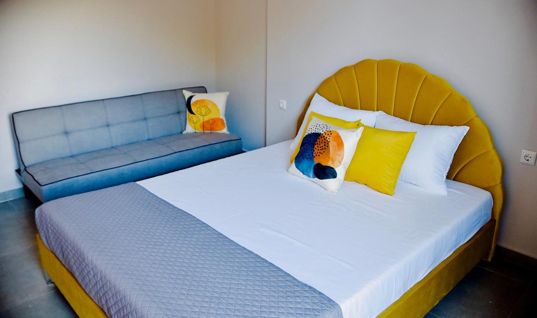 Room Nine 9 Beachfront Apartments Nea Kallikrateia Esterno foto